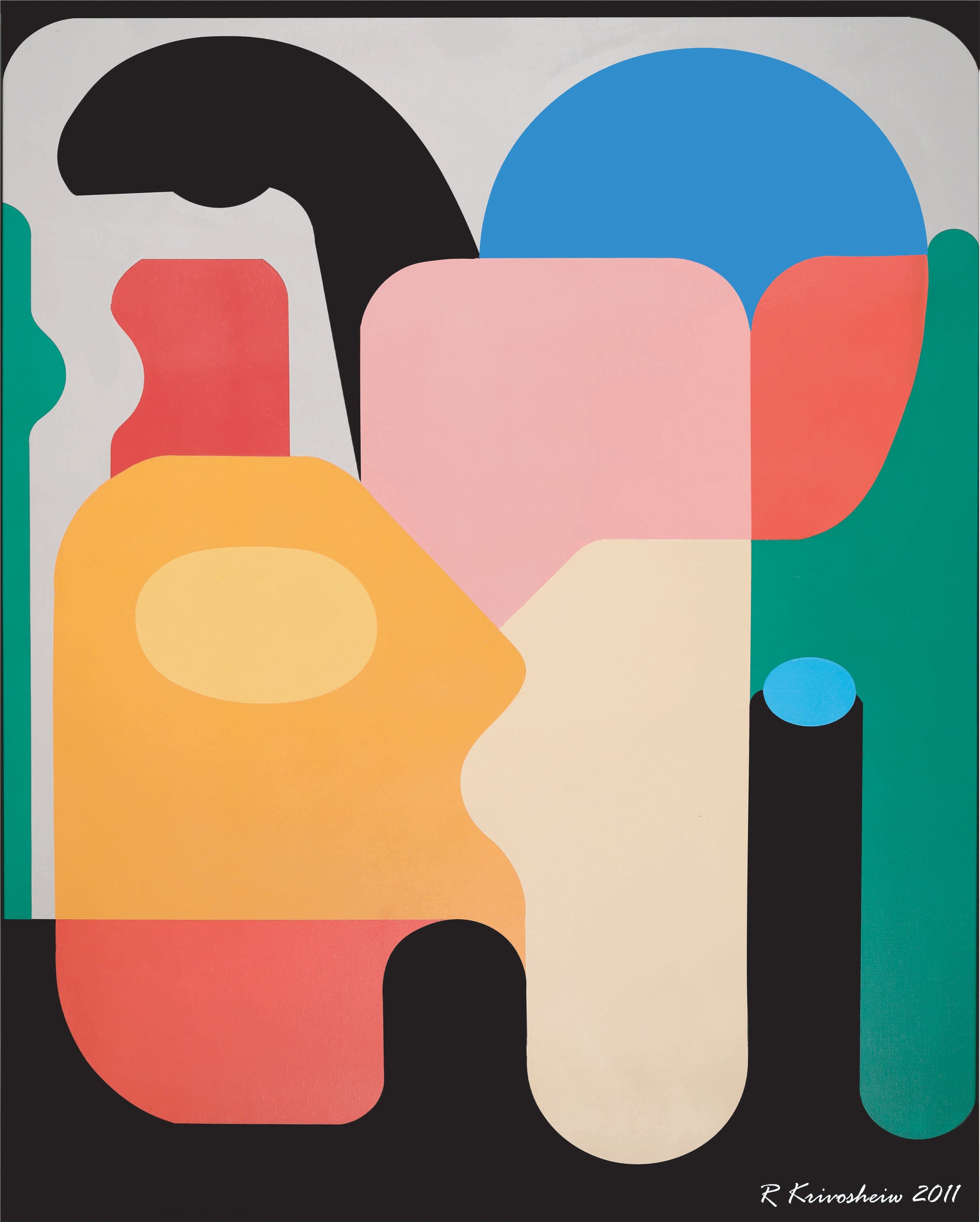 Crowded Subway  | Museum Quality Fine Art Giclèe  Canvas Print