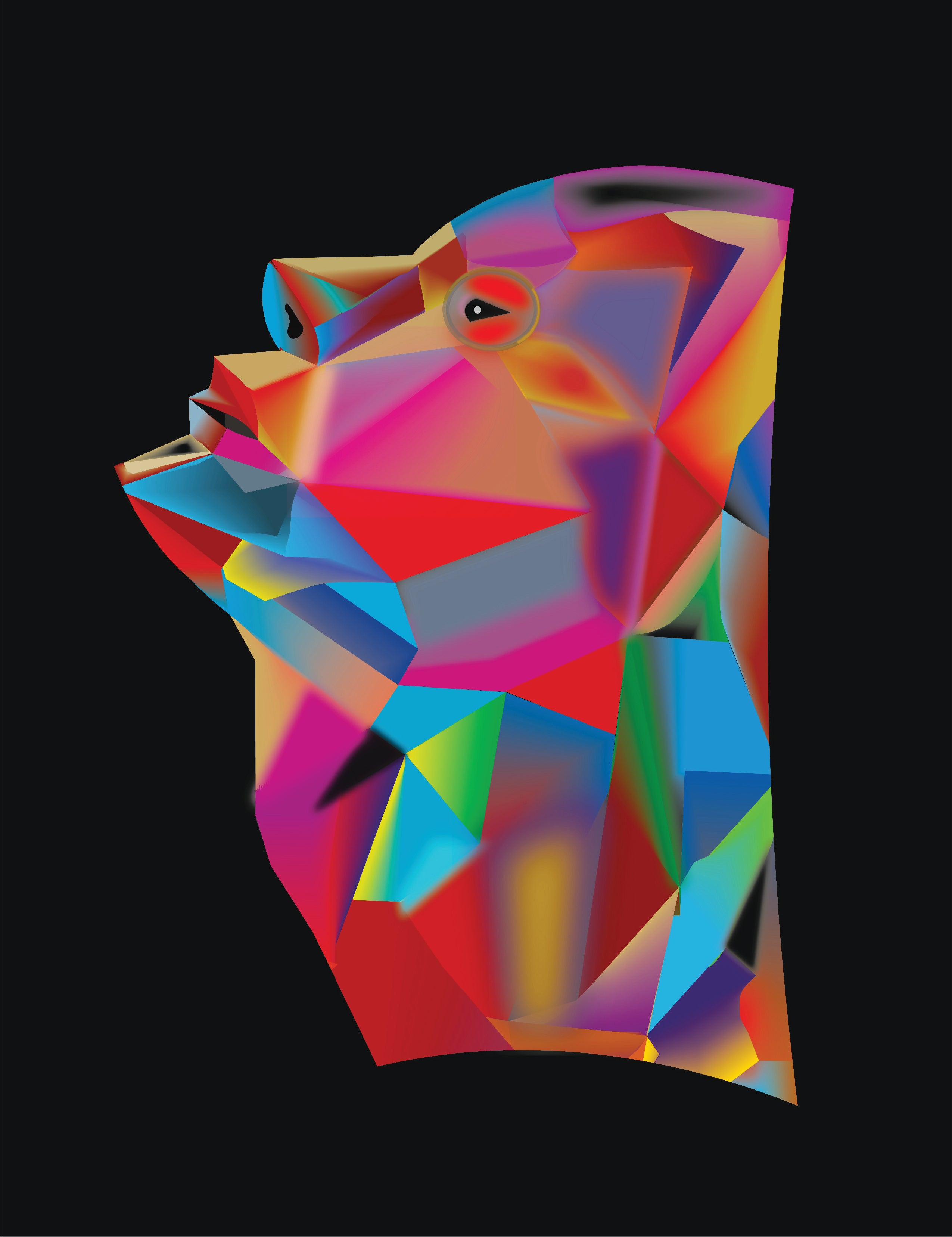 The Neck-Blended | Digital Original + Special Effects