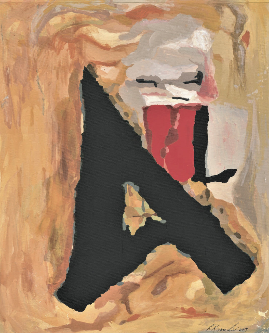 Number Four | Museum Quality Fine Art Giclée Canvas Print